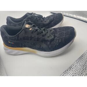 Asics roadblast edo era tribute Tokyo running shoes sneakers black gold Sz 8.5